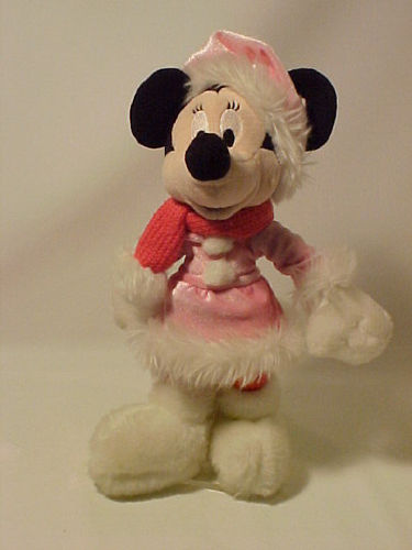 Minnie Mouse ; Minnie Snow Boots - Stofftier - Gebraucht