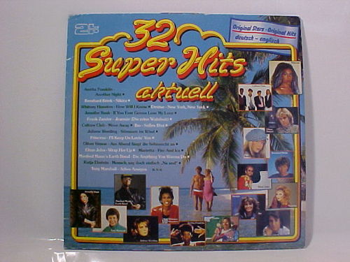 S R International - 32 Super Hits Aktuell - Schallplatte Vinyl Doppel LP - Gebraucht