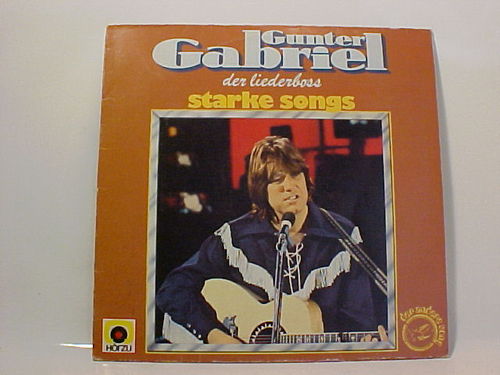 Gunter Gabriel - der liederboss - starke songs - Schallplatte Vinyl LP - Gebraucht