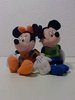 Mickey und Minnie Mouse - 2er Set Stofftiere - 16 cm - Gebraucht