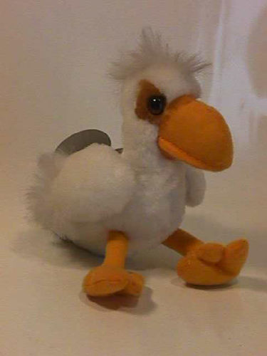 Vogel (Pelikan) - Stofftier - 18 cm - Gebraucht