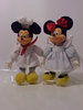 Mickey und Minnie Mouse - 2er Set Stofftiere - 23 cm - Gebraucht