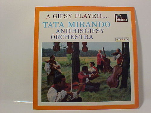 A GIPSY PLAYED - Tata Mirando And his Gipsy Orchestra - Schallplatte Vinyl LP - Gebraucht