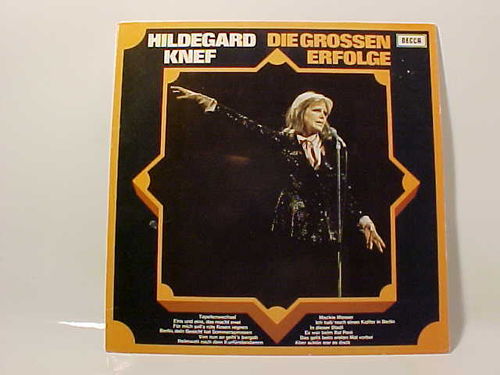 Hildegard Knef - Die grossen Erfolge - Schallplatte Vinyl LP - Gebraucht