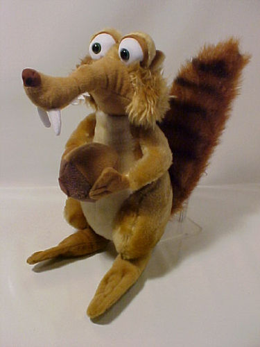 Scrat Eichhörnchen aus ICE AGE - Stofftier - 27 cm Gebraucht