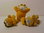 Garfield der Kater - 3er Set Stofftiere - 13-20 cm - Gebraucht