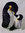 Pinguin mit Kind - Stofftier - 27 cm - Gebraucht