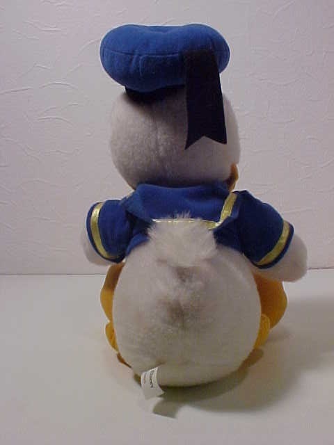 Disney Nicotoy Donald Duck Ente Stofftier Kuscheltier Schmusetier 22cm TOP RAR 