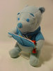 Winnie the Pooh - blau - Chor Bär- Stofftier - 18 cm - Gebraucht